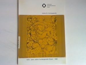 Seller image for Zehn Jahre Institut fr Humangenetik Essen 1976 - 1986. for sale by books4less (Versandantiquariat Petra Gros GmbH & Co. KG)