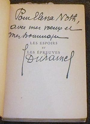 Les Espoirs et les Epreuves. Lumière sur ma Vie V