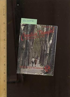 Imagen del vendedor de Creative Thought for Each Day : July 1990 Vol. 71 No. 8 : Religious Science [religious Readings, Inspiration, Devotion, Study, Worship, Traditional and New Thoughts discussed] a la venta por GREAT PACIFIC BOOKS