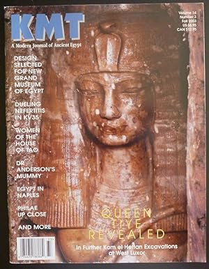 Immagine del venditore per KMT Magazine: A Modern Journal of Ancient Egypt Volume 14 Number 3 Fall 2003 venduto da Jeff Irwin Books