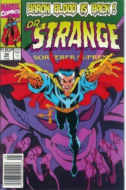 Seller image for DOCTOR STRANGE: Sorcerer Supreme: May #29 for sale by Books from the Crypt