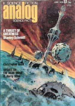 Bild des Verkufers fr ANALOG Science Fiction/ Science Fact: June 1976 zum Verkauf von Books from the Crypt
