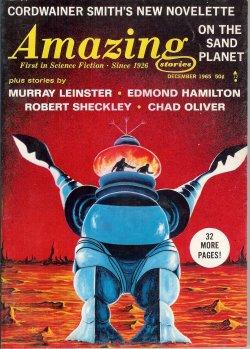 Seller image for AMAZING Stories: December, Dec. 1965 for sale by Books from the Crypt