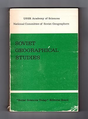 Imagen del vendedor de Soviet Geographical Studies a la venta por Singularity Rare & Fine