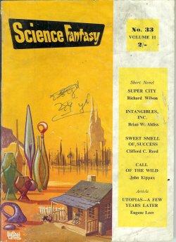 Seller image for SCIENCE FANTASY: No. 33, 1959 for sale by Books from the Crypt