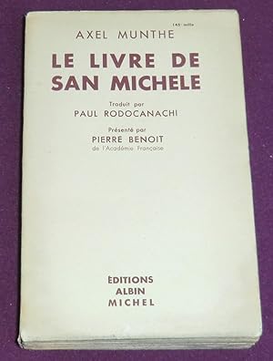 Bild des Verkufers fr LE LIVRE DE SAN MICHELE zum Verkauf von LE BOUQUINISTE