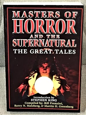 Bild des Verkufers fr Masters of Horror and the Supernatural, the Great Tales zum Verkauf von My Book Heaven