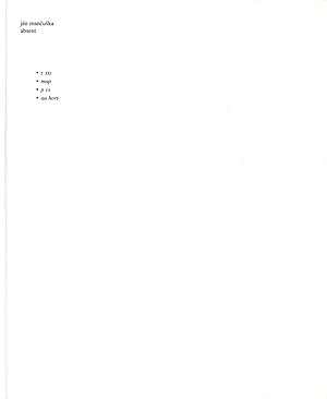 Seller image for Jan Mancuska: Absent for sale by Vincent Borrelli, Bookseller