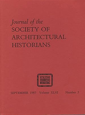 Bild des Verkufers fr Journal of the Society of Architectural Historians (Vol XLVI, No. 3, Sept 1987) zum Verkauf von Diatrope Books