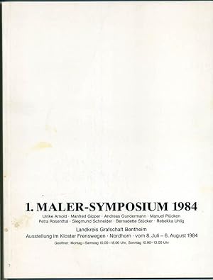 1. Maler-Symposium 1984 - Ulrike Arnold - Manfred Gipper - Andreas Gundermann - Manuel Plücken - ...