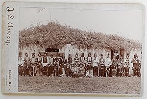 "After the Ghost, or Star Dance." [Osage Nation?] Photographer: J. C. Avery, Sedan, Kansas.