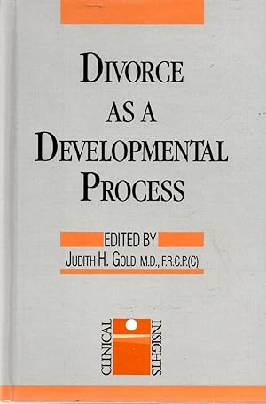 Bild des Verkufers fr Divorce As a Developmental Process zum Verkauf von Book Booth