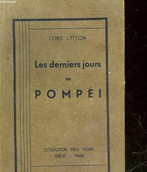 Bild des Verkufers fr Les derniers jours de pompi zum Verkauf von JLG_livres anciens et modernes