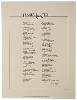 Transformation Scene (Signed Broadside)