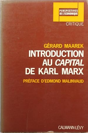 Introduction au Capital de Karl Marx