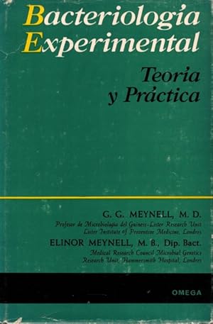 Seller image for Bacteriologa experimental (Teora y prctica) for sale by Librera Vobiscum