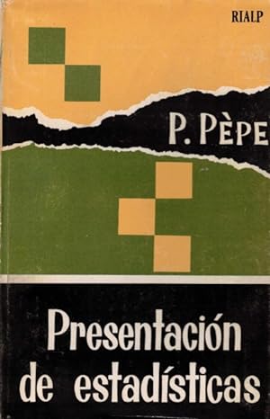 Seller image for Presentacin de estadsticas for sale by Librera Vobiscum
