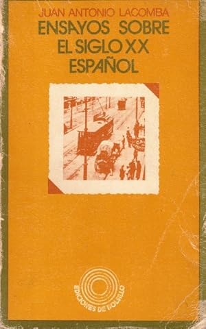 Immagine del venditore per Ensayos sobre el siglo XX espaol venduto da Librera Vobiscum