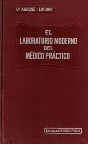 Bild des Verkufers fr El laboratorio moderno del mdico prctico zum Verkauf von Librera Vobiscum