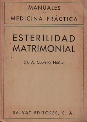 Seller image for Esterilidad matrimonial (Diagnstico y tratamiento) for sale by Librera Vobiscum