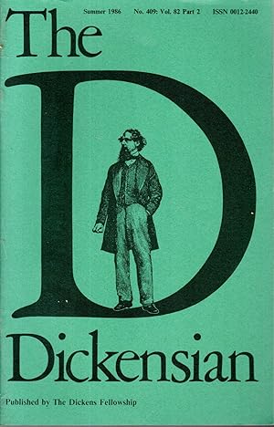 Imagen del vendedor de The Dickensian, A Quarterly Magazine for Dickens Lovers, No. 409, Volume 82, Part 2: Summer, 1986 a la venta por Dorley House Books, Inc.