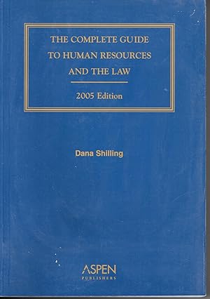 Bild des Verkufers fr The Complete Guide to Human Resources and the Law zum Verkauf von North American Rarities