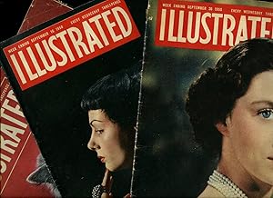 Seller image for Magic of Paris Part 1: The Ballad of the Seine; Part 2 Morning Wakes Montmartre; Part 3 Latin Quarter [Three Parts to the periodical Illustrated Weekly] September 16th 1950; September 23rd 1950; and September 30th 1950. September 16th 1950; September 23rd 1950; and September 30th 1950. for sale by Little Stour Books PBFA Member