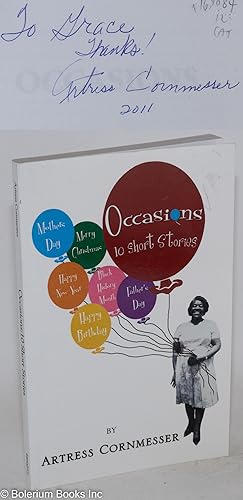 Seller image for Occasions: 10 short stories for sale by Bolerium Books Inc.