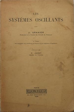 Seller image for Les Systmes oscillants for sale by Bouquinerie L'Ivre Livre