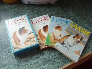 LASSIE-LASSIE THE WONDERDOGE-LASSIE LOST IN THE SNOW- LASSIE TROUBLE AT PANTER'S LAKE-BOXED SET