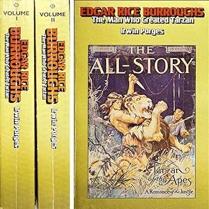 Bild des Verkufers fr Edgar Rice Burroughs : the man who created Tarzan. Volumes 1 and 2, complete. Foreword by Ray Bradbury. zum Verkauf von Antiquariat Carl Wegner