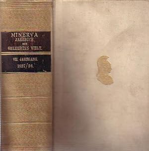 Seller image for Minerva : Jahrbuch der gelehrten Welt. 7. Jahrgang 1897 -1898. for sale by Antiquariat Carl Wegner