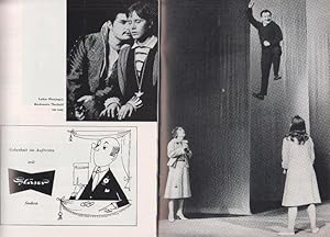 Programmhefte des Schiller Theaters Berlin, Spielzeit 1962 - 1963. Hefte 126, 127, 128, 129, 133....