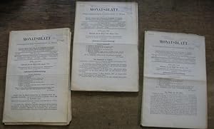 Band VIII komplett: Monatsblatt der Numismatischen Gesellschaft in Wien mit den Nummern 306 - 341...