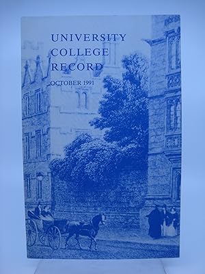 University College Record, October 1991
