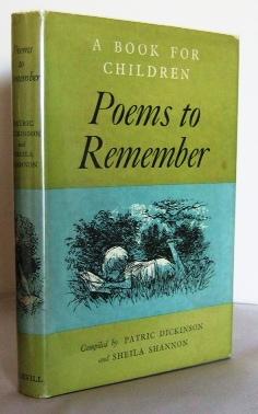 Seller image for Poems to remember : a book for Children for sale by Mad Hatter Books