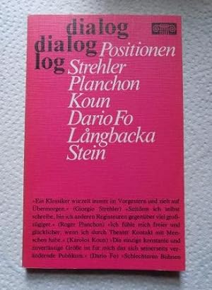 Positionen - Strehler, Planchon, Koun, Dario Fo, Langbacka, Stein.