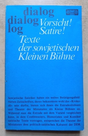 Vorsicht! Satire! - Texte der sowjetischen Kleinen Bühne.