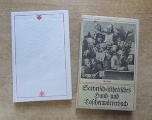 Satyrisch-ästhetisches Hand- und Taschenwörterbuch für Theaterfreunde - Herausgegeben von Werner ...