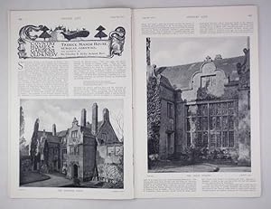 Original Issue of Country Life Magazine Dated August 5th 1911, with a Main Feature on Trerice Man...