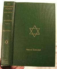 Seller image for New Edition of the Babylonian Talmud. Volume IX (XVII). Section Jurisprudence (Damages), Tracts Maccoth, Shebuoth and Eduyoth for sale by Resource Books, LLC