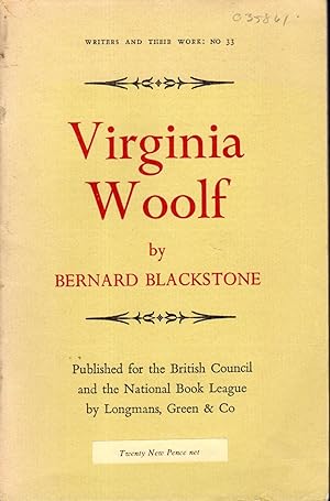 Seller image for Virginia Woolf (Writers and Their Work Series, No. 33) for sale by Dorley House Books, Inc.