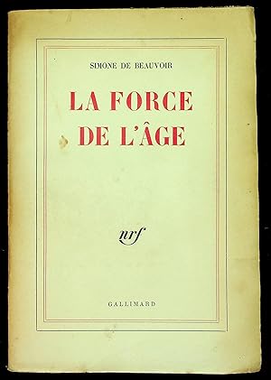 Image du vendeur pour La force de l'ge mis en vente par LibrairieLaLettre2