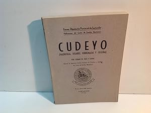 Imagen del vendedor de CUDEYO SOJO Y LOMBA, FERMIN DE 1946 a la venta por LIBRERIA ANTICUARIA SANZ