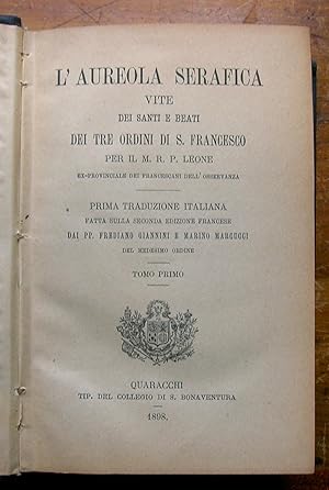 L'Aureola Serafica vite dei Santi e Beati.