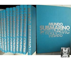 Bild des Verkufers fr MUNDO SUBMARINO. ENCICLOPEDIA COUSTEAU (10 tomos) zum Verkauf von Librera Maestro Gozalbo
