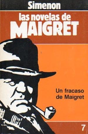 Bild des Verkufers fr UN FRACASO DE MAIGRET. Trad. ed. zum Verkauf von angeles sancha libros