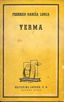 Seller image for YERMA. Poema trgico en tres actos y seis cuadros. 5 ed. for sale by angeles sancha libros