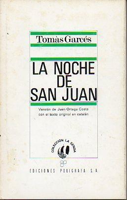 Bild des Verkufers fr LA NOCHE DE SAN JUAN. Edic. bilinge de Juan Ortega Costa. zum Verkauf von angeles sancha libros