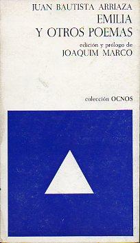 Imagen del vendedor de EMILIA Y OTROS POEMAS. Edic. Joaqun Marco. a la venta por angeles sancha libros